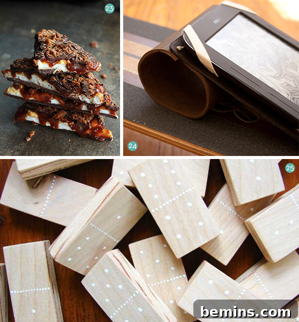 Dad's DIY Delights: 25 Handmade Gifts He'll Actually Love 10 DIY gifts made of wood