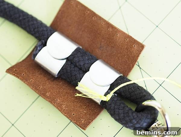 Preparing Leather for Stitching