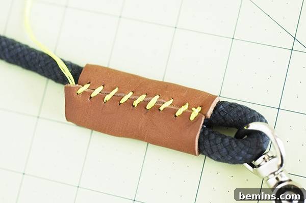 Stitching Leather