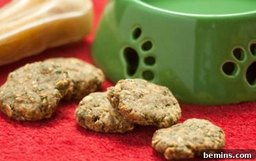 Homemade Peanut Butter and Banana Dog Treats