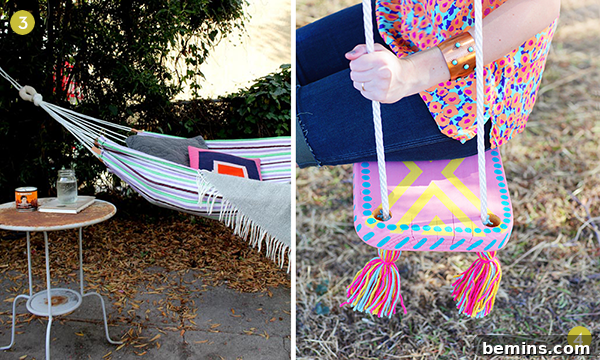 Crafting Your Own Outdoor Oasis: 9 Swing & Hammock Projects 4 A person enjoying a swing outdoors, capturing the essence of summer fun