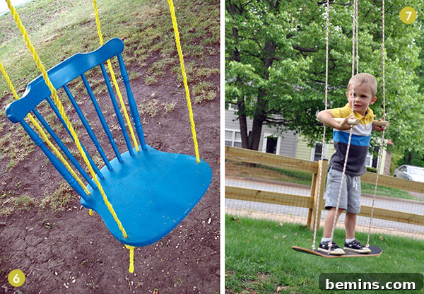 Crafting Your Own Outdoor Oasis: 9 Swing & Hammock Projects 6 A child swinging in a hammock, highlighting the fun and relaxation it provides for all ages