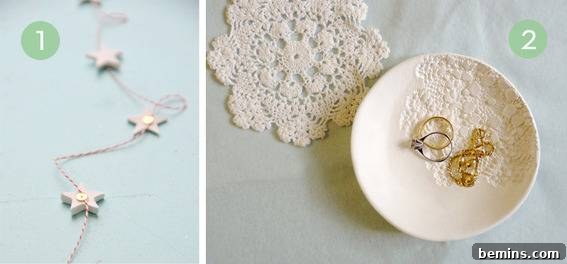 Top 10 Polymer Clay Project Ideas 3 Jewelry is sitting in a white container.