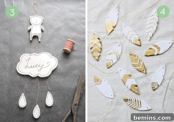 Top 10 Polymer Clay Project Ideas 4 Small charms and ornaments made out of dried clay and painted.