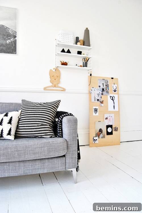DIY Plywood Moodboard - A Merry Mishap