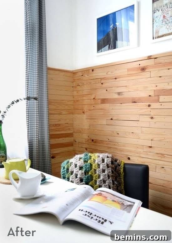 Dining room table with a modern design.