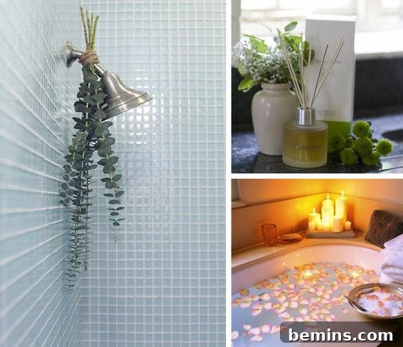 Aromatherapy in the restroom