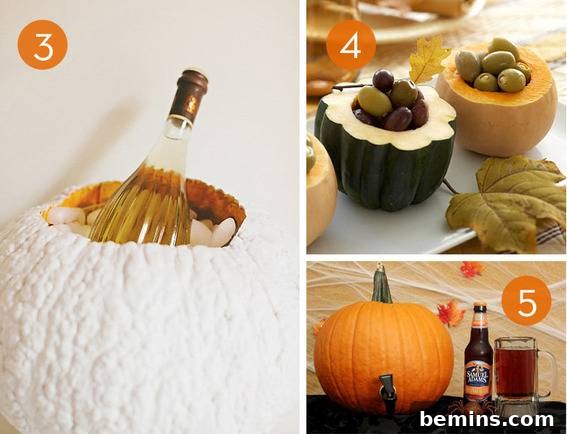 Functional Pumpkin And Gourd Ideas
