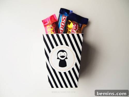 Trick or Treat Box Free Halloween Printable