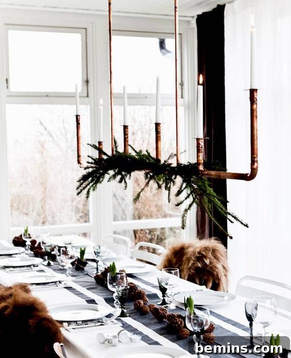 Scandinavian Thanksgiving Tablescape Ideas