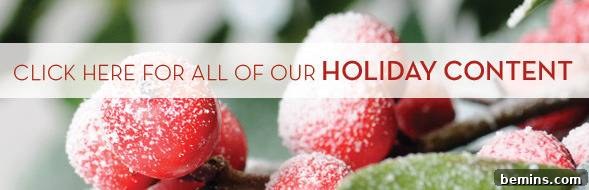 Snall berries covered in a light frost. More festive holiday DIY ideas.