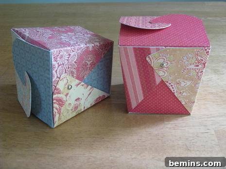 Free Online Generators for Custom Packaging 6 to-go box transformed into gift container