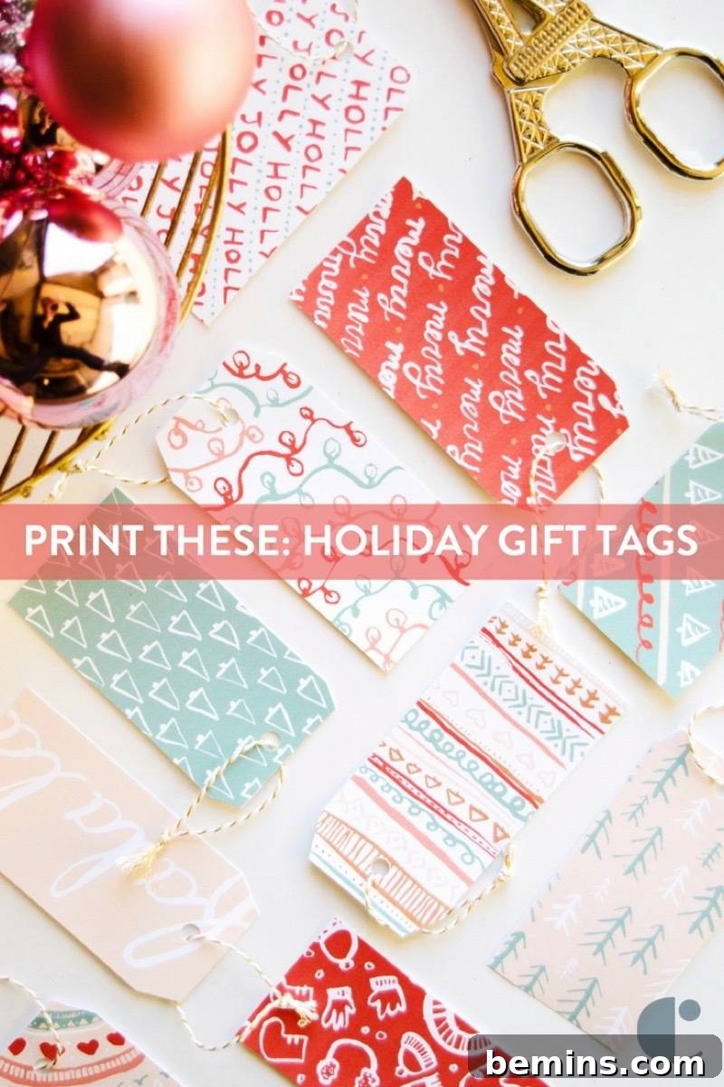 Free Online Generators for Custom Packaging 8 Printable gift tags