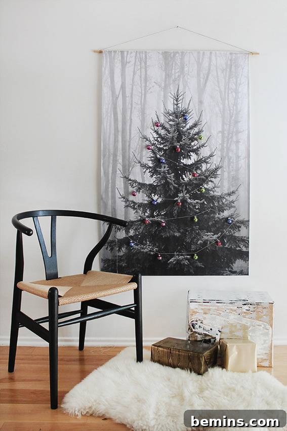 DIY 2-D Christmas Tree Ideas