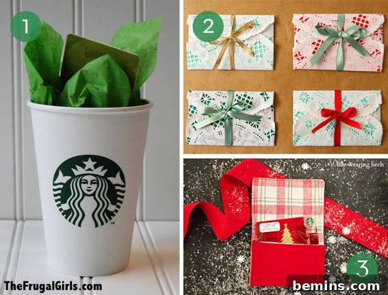 Creative Gift Card Presentation: 10 DIY Ideas 3 Creative DIY gift card holders.