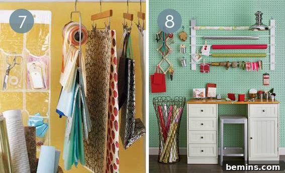 Storage problems solved with attractive and colorful Gift Wraps