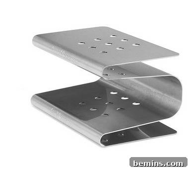 A kitchen gadget designed for sponge storage.