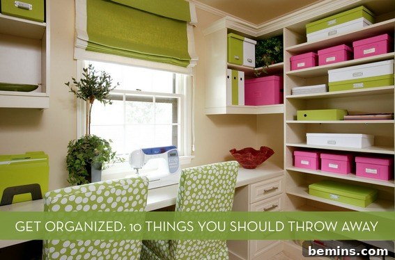 10 Items to Ditch for a Clutter-Free Home 2 Cardboard boxes to store things in an organized way, showcasing decluttering possibilities.