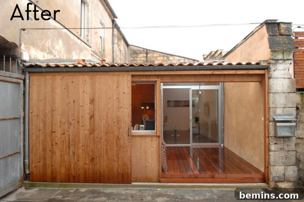 Eye Candy: 11 Tiny Homes That Will Steal Your Heart 9 Modern building with sliding doors
