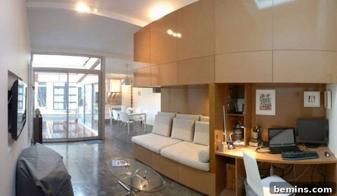 Eye Candy: 11 Tiny Homes That Will Steal Your Heart 10 Modern small apartment interior