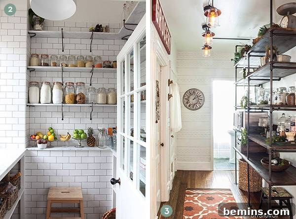7 Chic and Clever Open Pantry Ideas 3 Best ideas for open parties.
