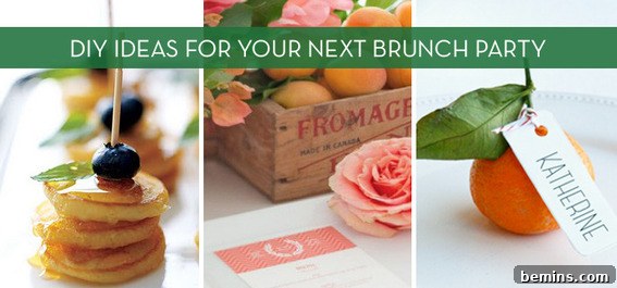 Stylish brunch food decoration ideas that will amaze your guests