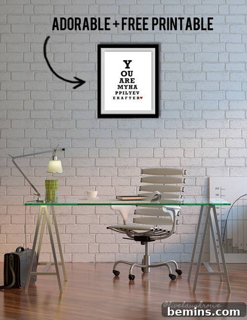 You Are My Happily Ever After printable for romantic Valentine's Day decor