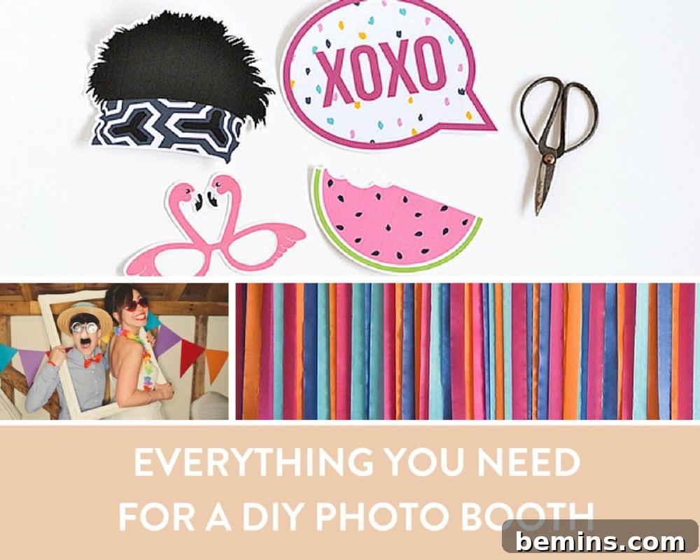 Everything You Need to Set Up A DIY Photo Booth For Your Next Party