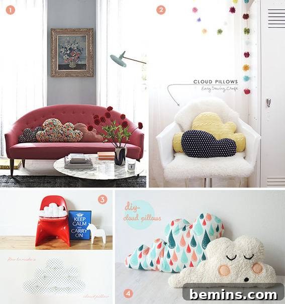 DIY Cloud Pillows: Add Comfort and Whimsy to Your Home