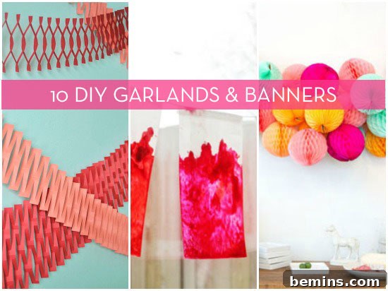 DIY Banners and Garlands