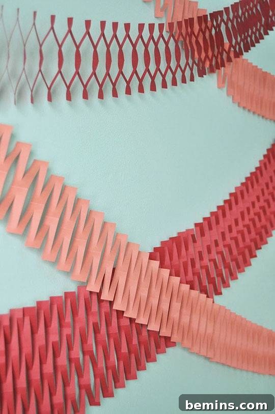 Paper Net Garland