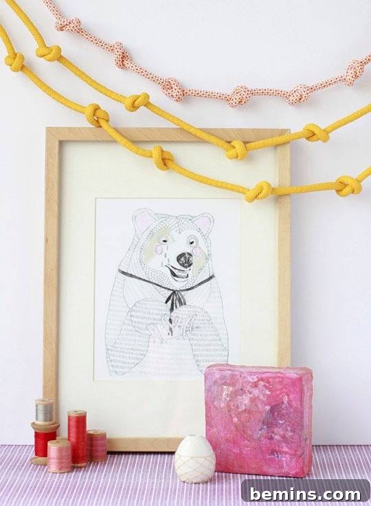 Knotted Rope Garland