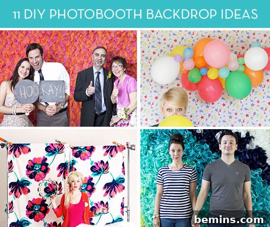 Colorful and attractive Photobooth Backdrops