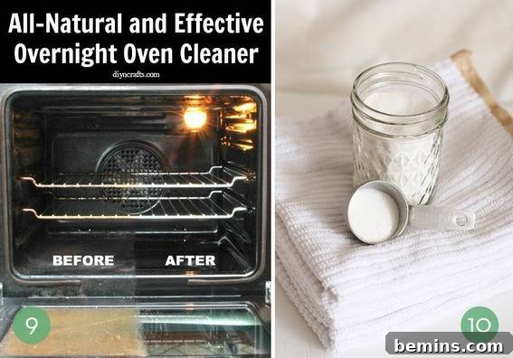 DIY oven cleaner and dishwasher detergent.