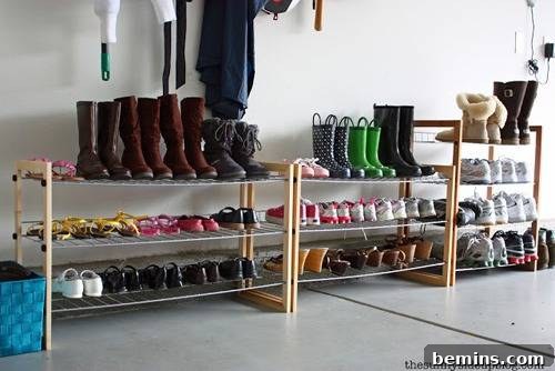 Clever Garage Clean-Up: 10 Straightening Strategies 10 Garage shoe rack organization