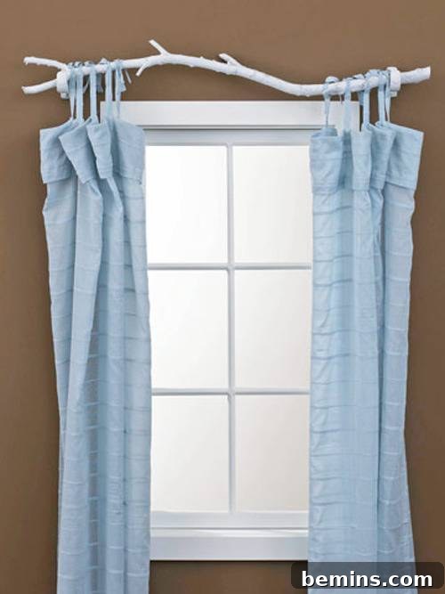 Tree Branch Curtain Rod