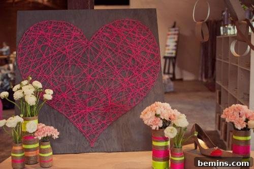 DIY string art - Budget-Friendly Wall Art
