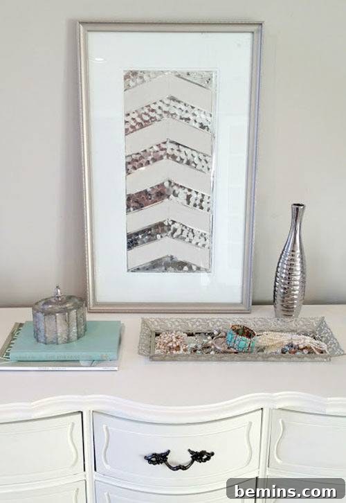 sequin wall art - Creative Wall Decoration
