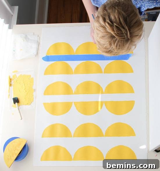 Budget-Friendly Big Art: Creating Large Artworks for Under $10 5 Simple handwork and artwork on a chart