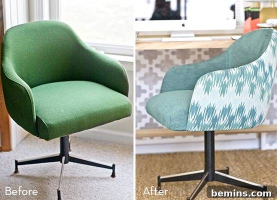 Two office chairs standing side-by-side.