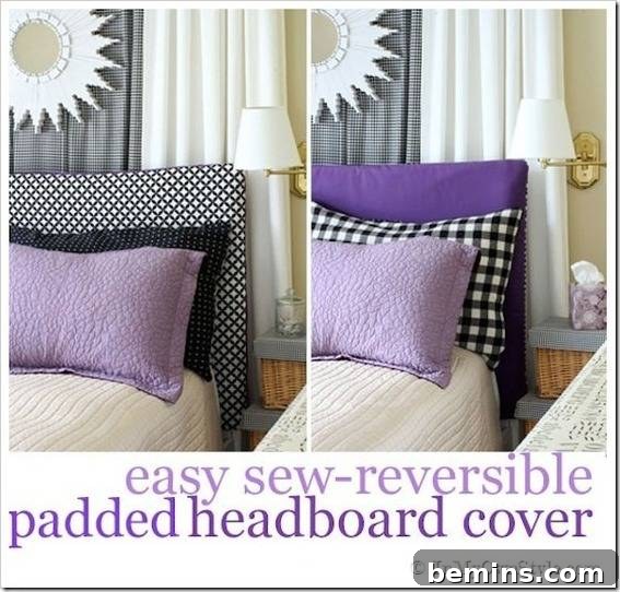 Headboards with padded covers
