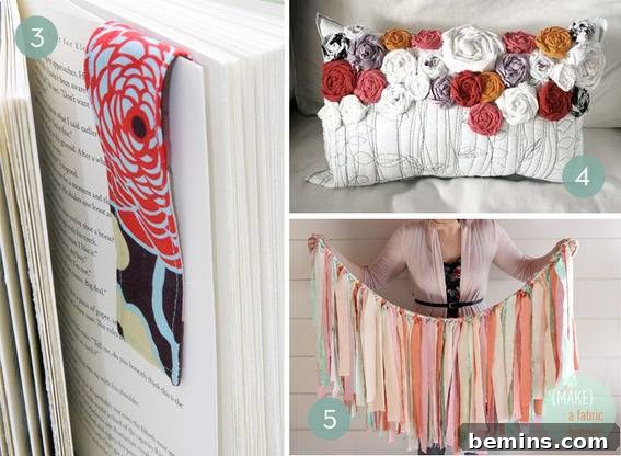 DIY Home Decor Projects Using Fabric Scraps