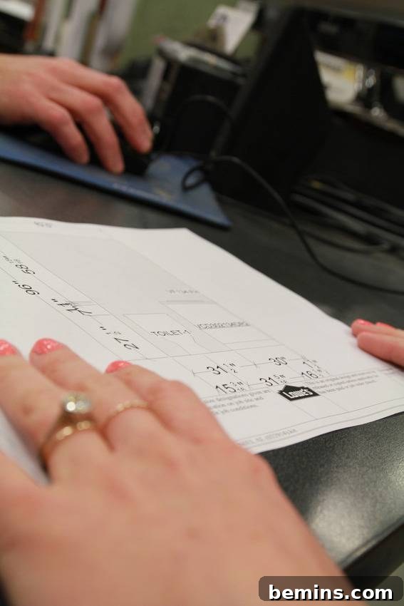 Designing a Custom Vanity at Lowe's