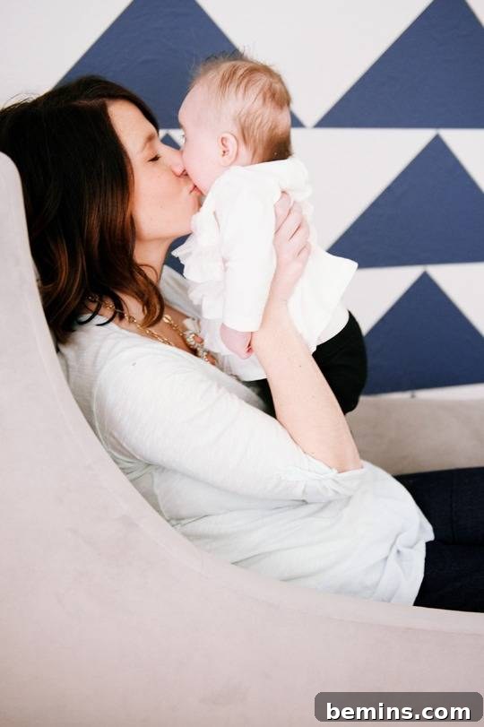From Office to Oasis: A Geometric Nursery Transformation 33 Geometric Nursery Rocking Chair