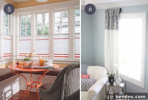 Half Window Curtain Ideas