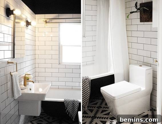 Clean and Simple: A Focus on White Fixtures and Minimalist Design in the Renovated Bathroom