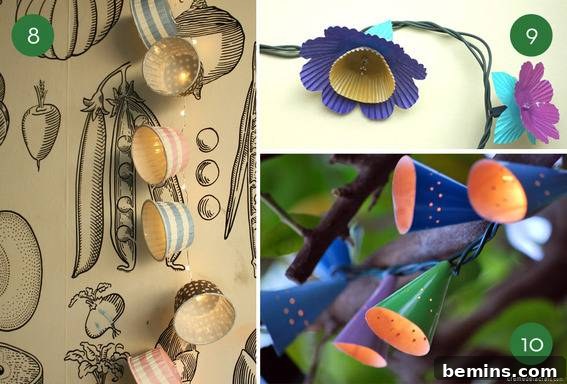 Baking Cup String Lights