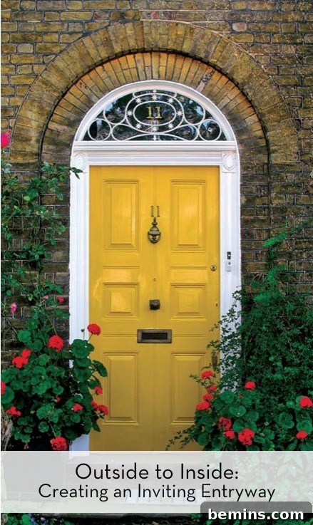 Yellow Front Door: A Pop of Color for a Happy Home