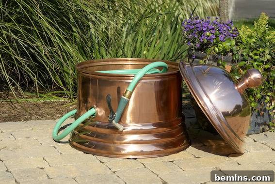 Decorative Hose Storage: Stylish Outdoor Organization