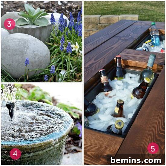 DIY Concrete Garden Orbs